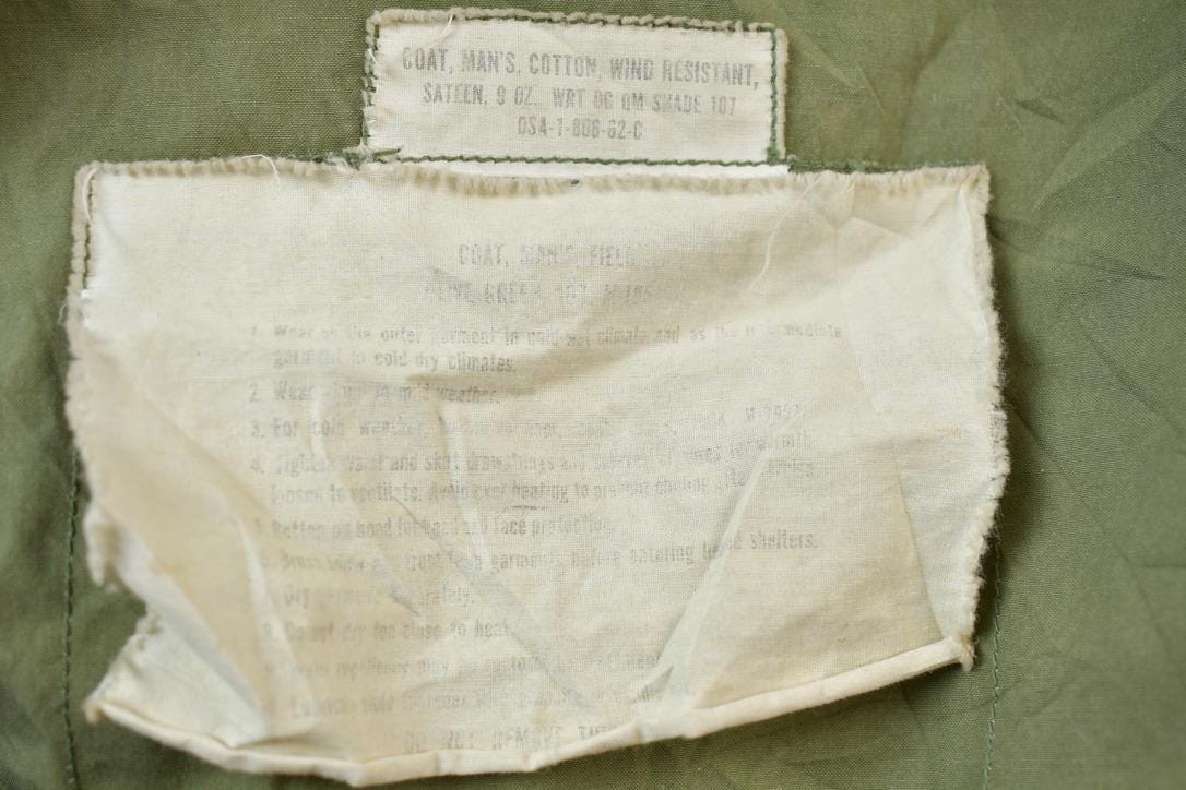 Vintage 1970s Cold Weather Field Coat