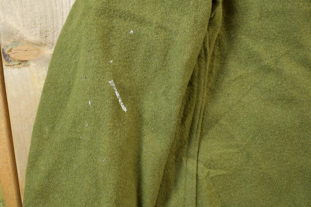 Vintage 1940s WW2 American Wool Button Up Infantry Shirt