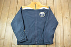 Vintage 1990s Buffalo Sabres Old Time Hockey NHL Hockey Full Zip Fleece Sweatshirt