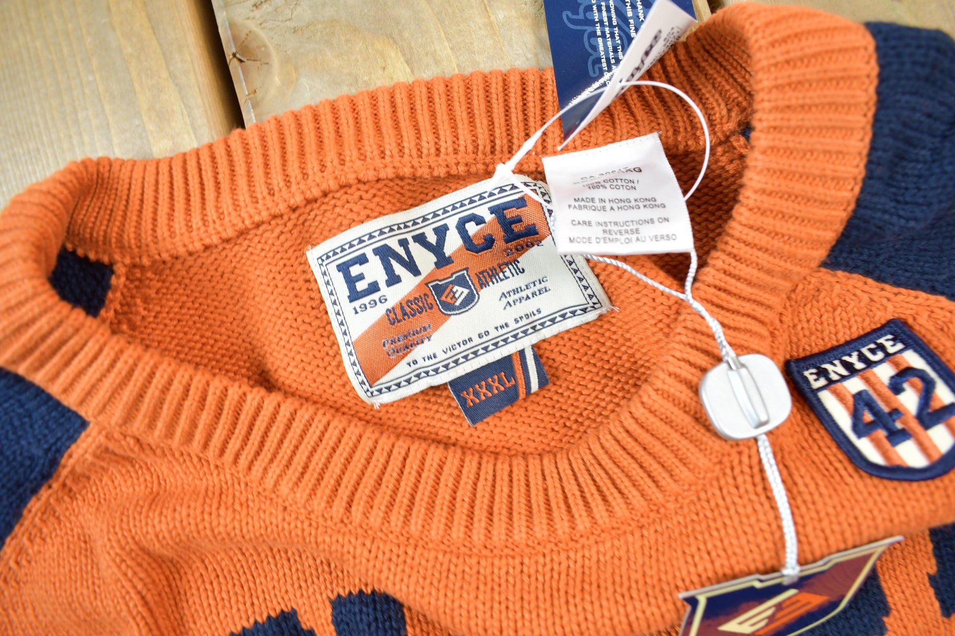 Vintage 2002 Deadstock Enyce 42 Knit Crewneck Sweater