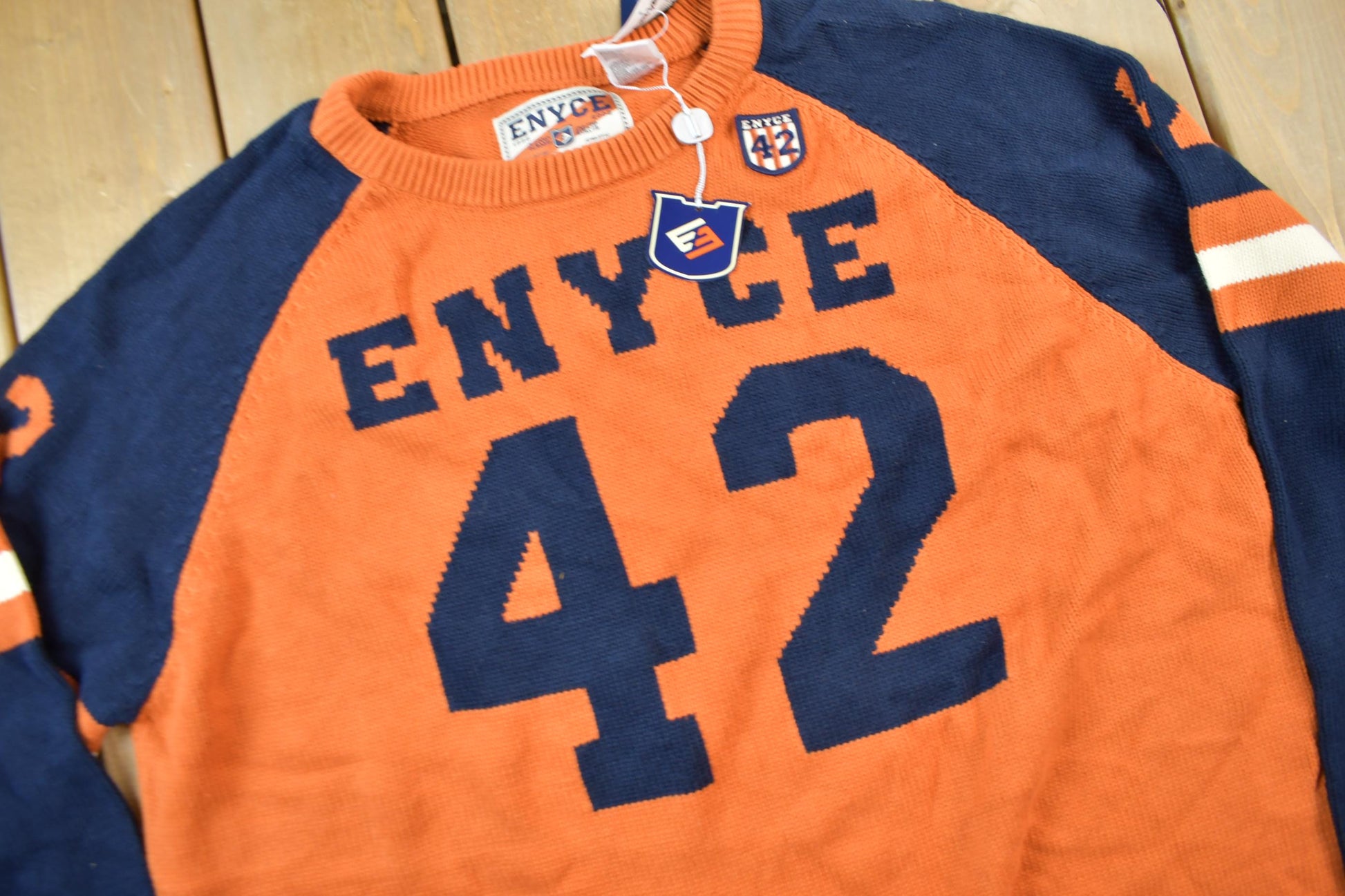 Vintage 2002 Deadstock Enyce 42 Knit Crewneck Sweater
