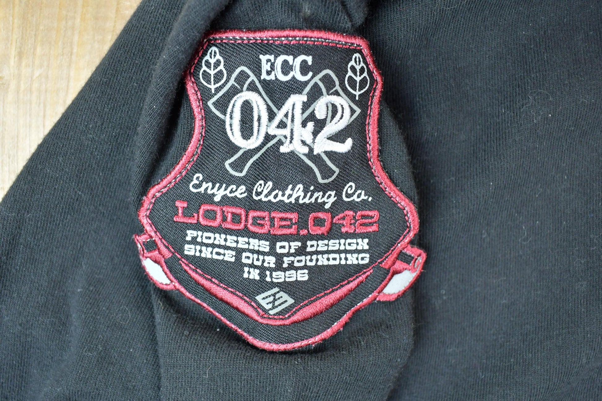 Vintage 1990s ENYCE Crazy Patchwork Crewneck Sweatshirt