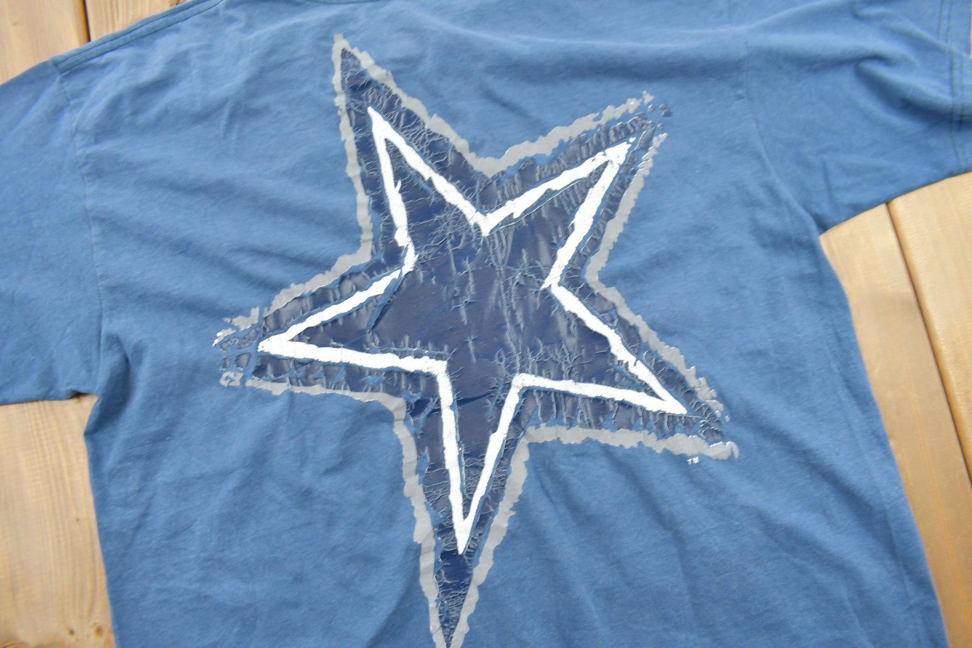 Vintage 1990s Dallas Cowboys NFL Double Sided T-Shirt