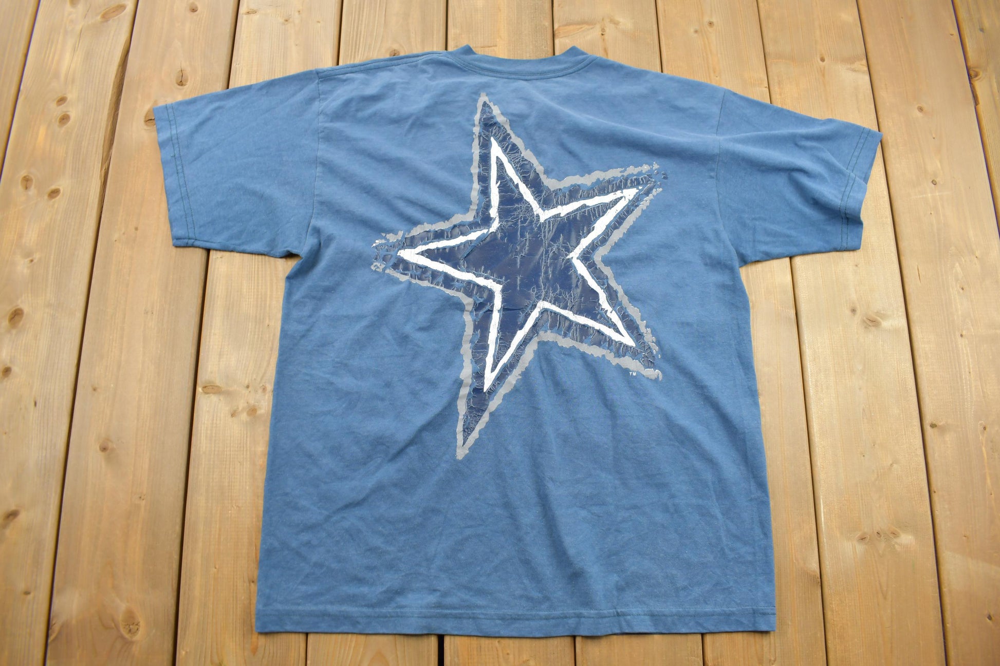 Vintage 1990s Dallas Cowboys NFL Double Sided T-Shirt