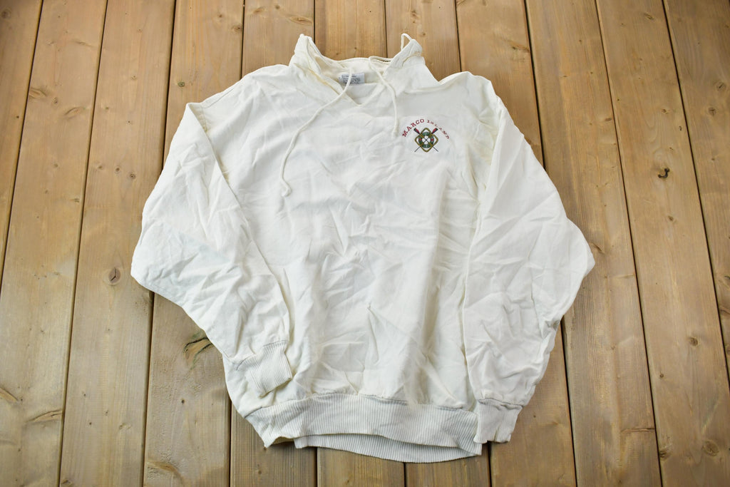 Vintage 1990s Dallas Alice Marco Island Boaters Crewneck Sweatshirt