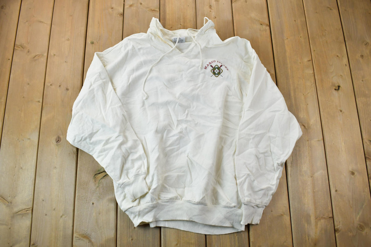 Vintage 1990s Dallas Alice Marco Island Boaters Crewneck Sweatshirt