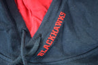 Vintage 1990s Chicago Blackhawks Majestic NHL Hockey Hoodie Sweatshirt