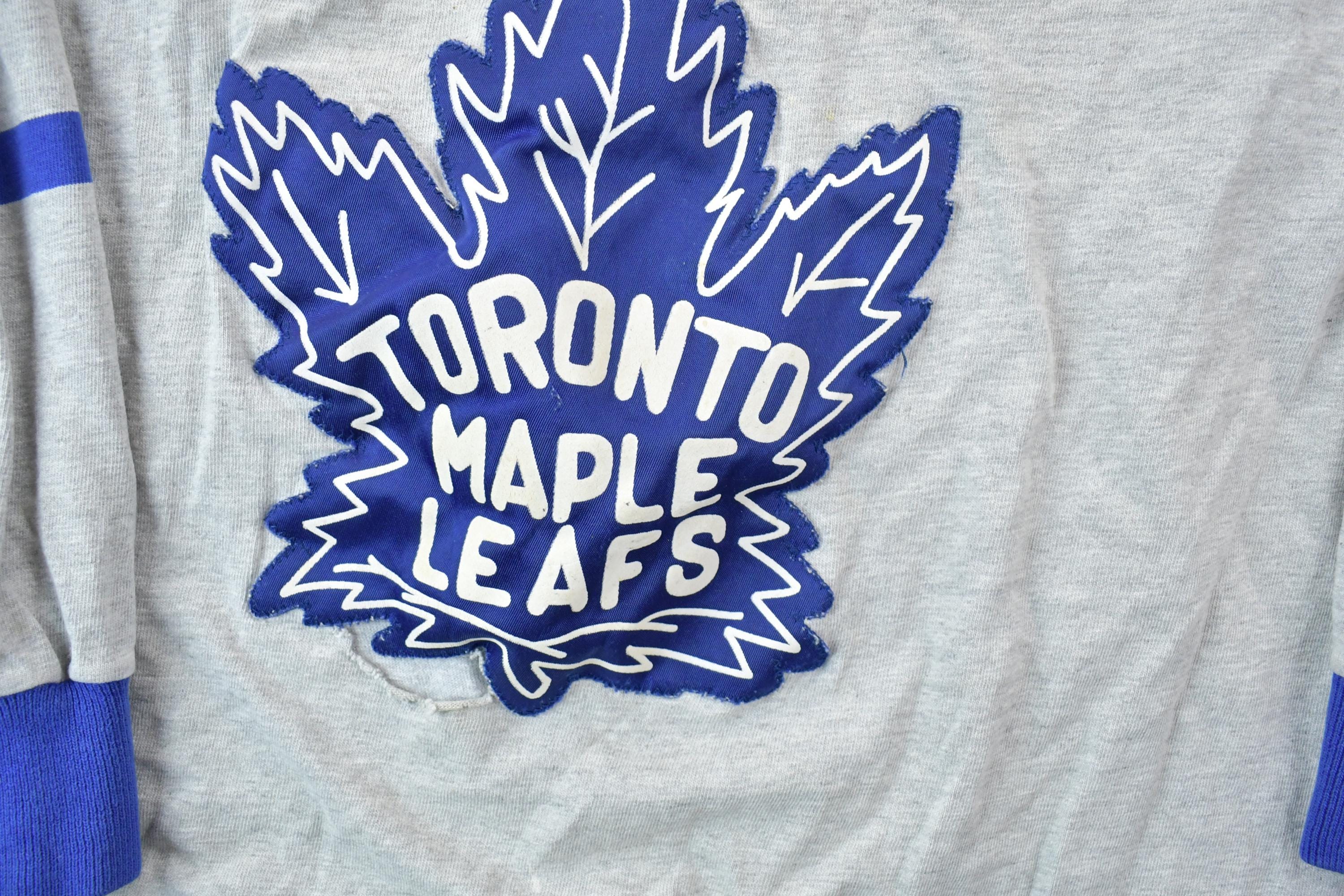 Vintage 1990s CCM Toronto Maple Leafs NHL Hockey Crewneck Sweatshirt
