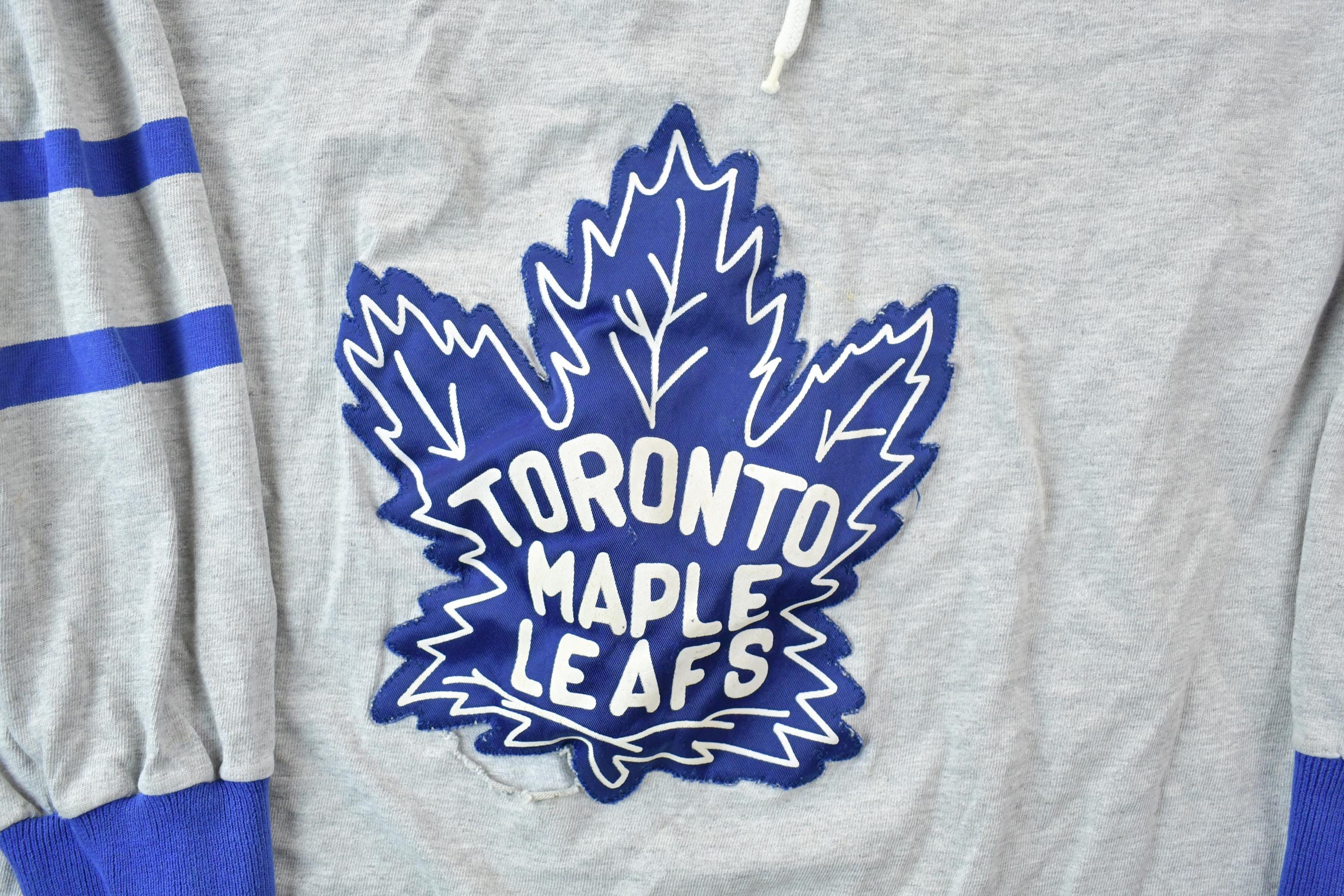 Vintage 1990s CCM Toronto Maple Leafs NHL Hockey Crewneck Sweatshirt