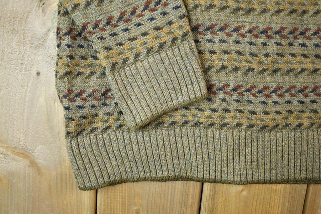 Vintage 1990s London Fog Knit Crewneck Sweater