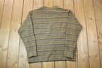 Vintage 1990s London Fog Knit Crewneck Sweater