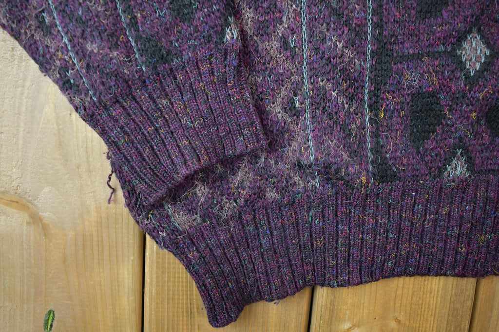 Vintage 1990s London Fog Knit Crewneck Sweater