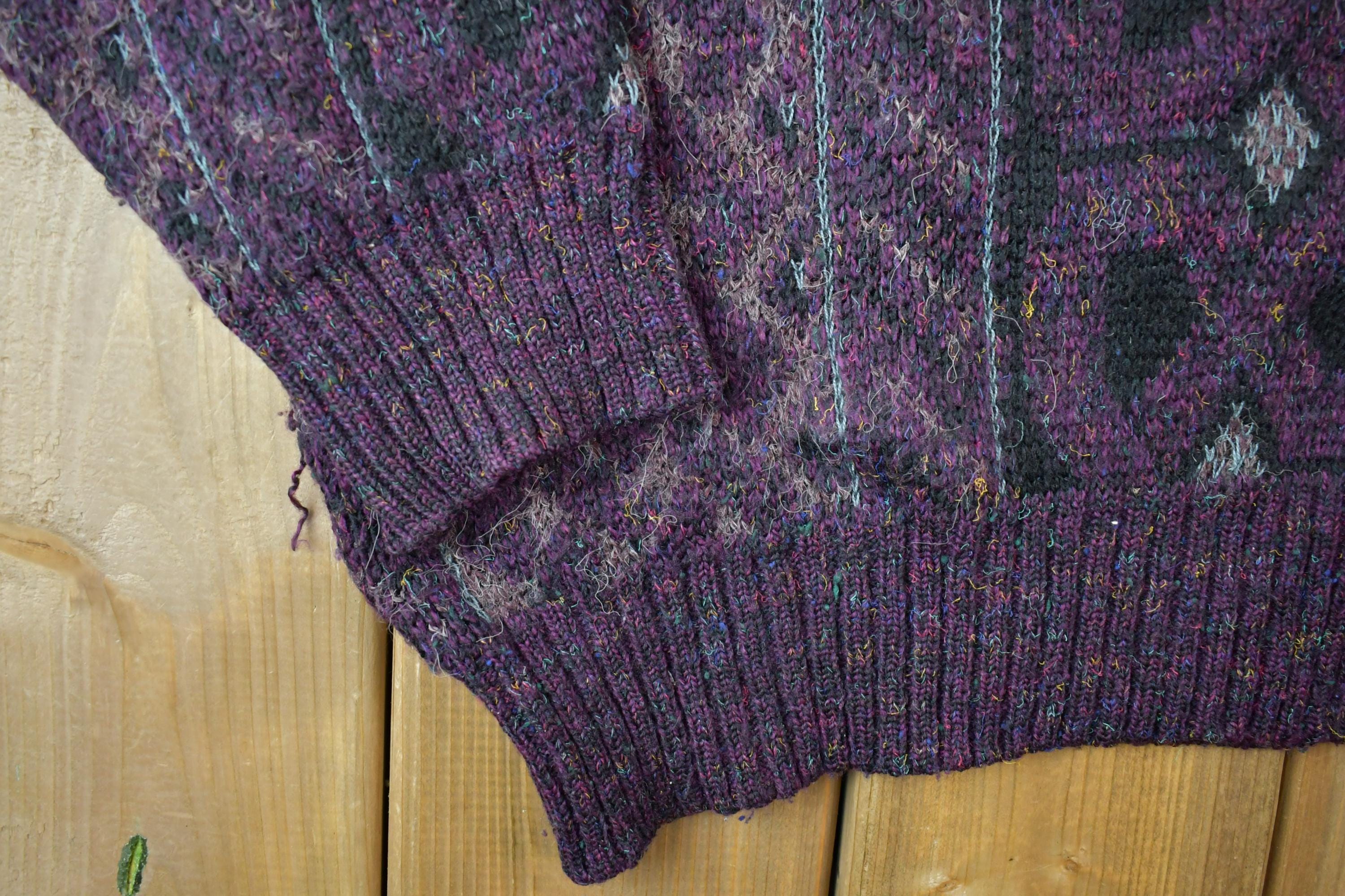 Vintage 1990s London Fog Knit Crewneck Sweater