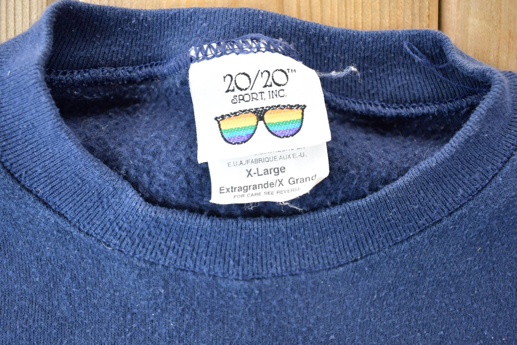 Vintage 1990s Navy Blue Crewneck Sweatshirt