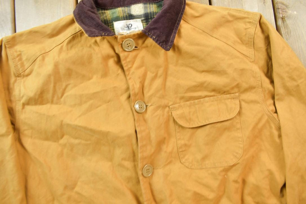 Vintage 1970s Black Sheep Brand Canvas Hunting Jacket