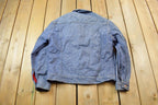 Vintage 1950s Genuine Roebucks Button Up Jean Jacket