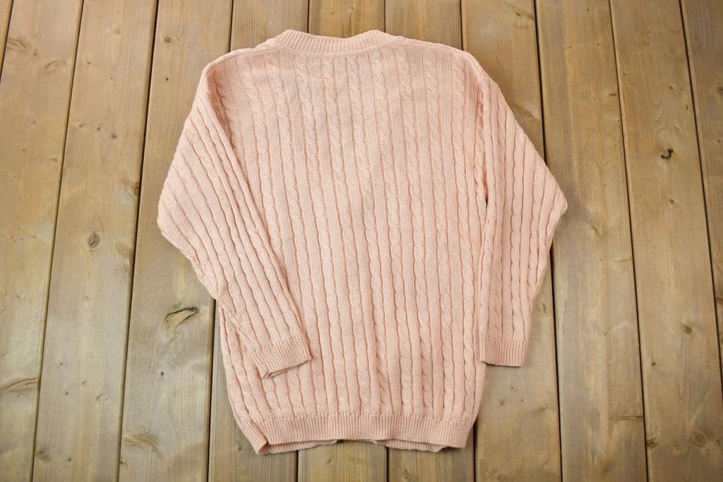 Vintage 1970s Confezioni Di Lusso Knit Cardigan Button Up Sweater Sweater