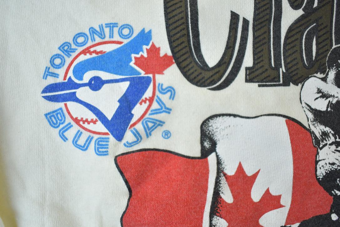 Vintage 1993 The Fall Classic Toronto Blue Jays Philadelphia Phillies MLB Crewneck Sweatshirt