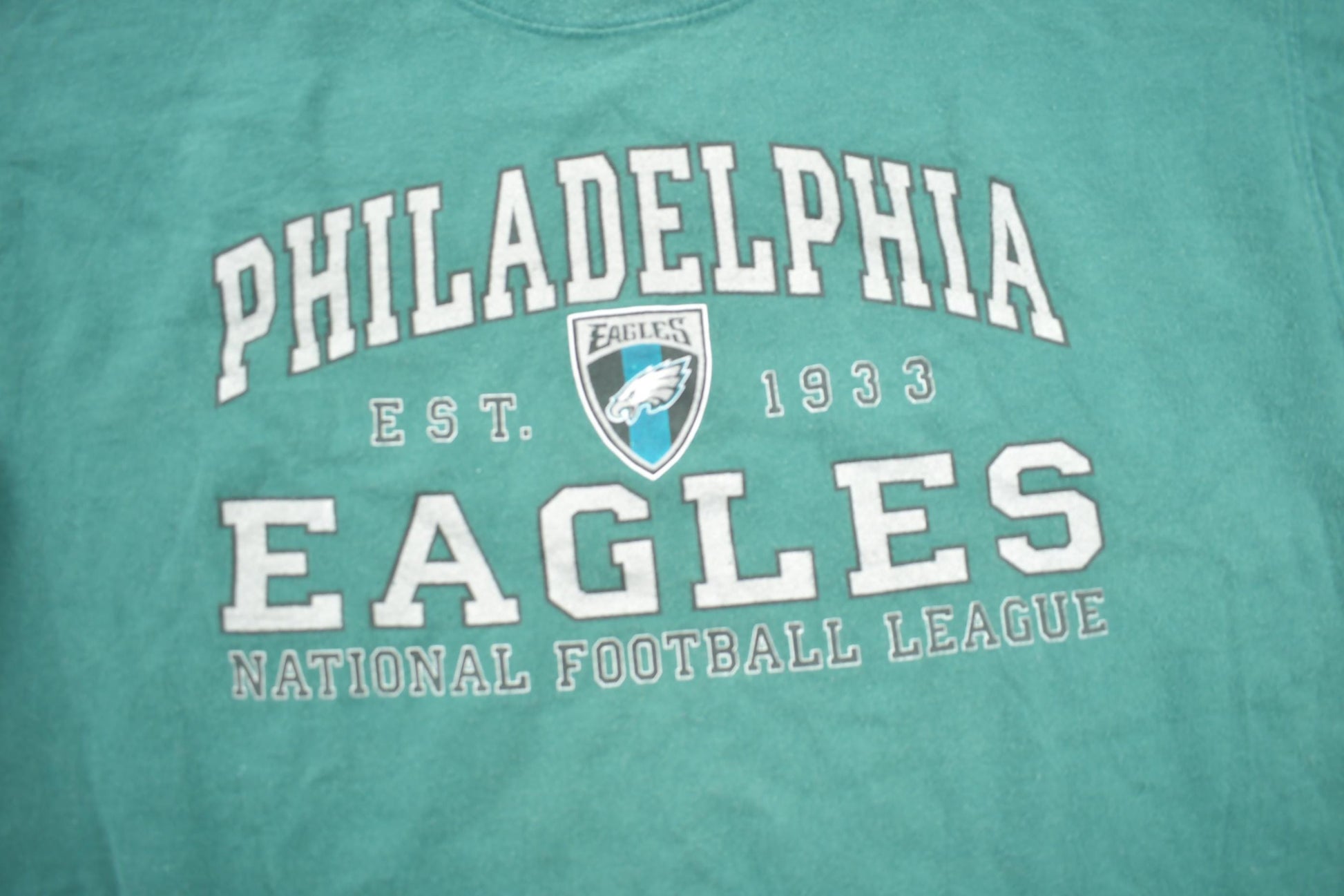 Vintage Y2K Philadelphia Eagles NFL Football Graphic T-Shirt Size L