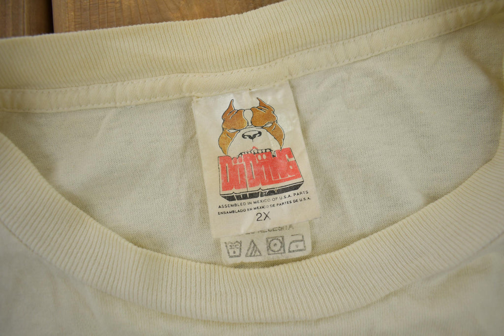 Vintage 1990s Da Dawg There Is No Competition Because I Am The Best Graphic T-Shirt