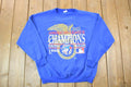 Vintage 1992 Ravens Toronto Blue Jays American League Champions MLB Crewneck Sweatshirt