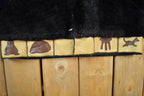 Vintage 1960s Upik Fur Products Brown Fur Zip Up Jacket