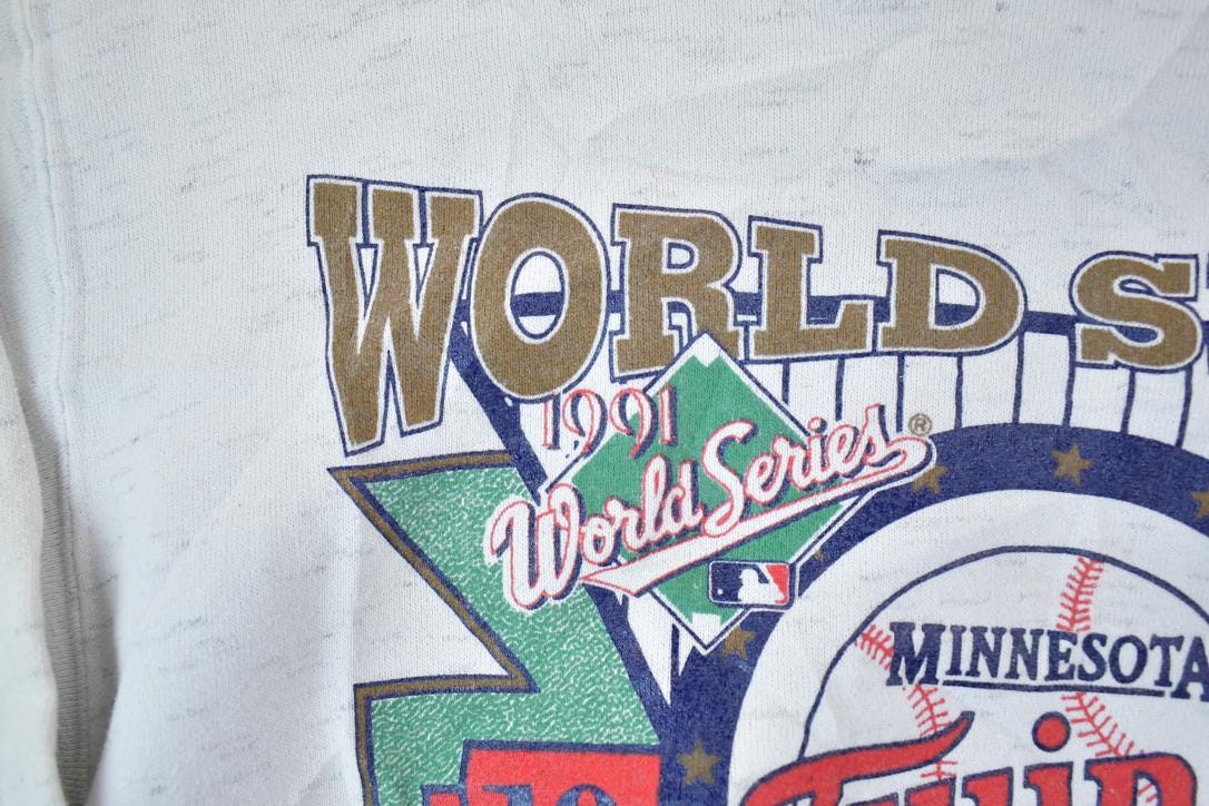 Vintage 1991 World Series Minnesota Twins MLB Crewneck Sweatshirt