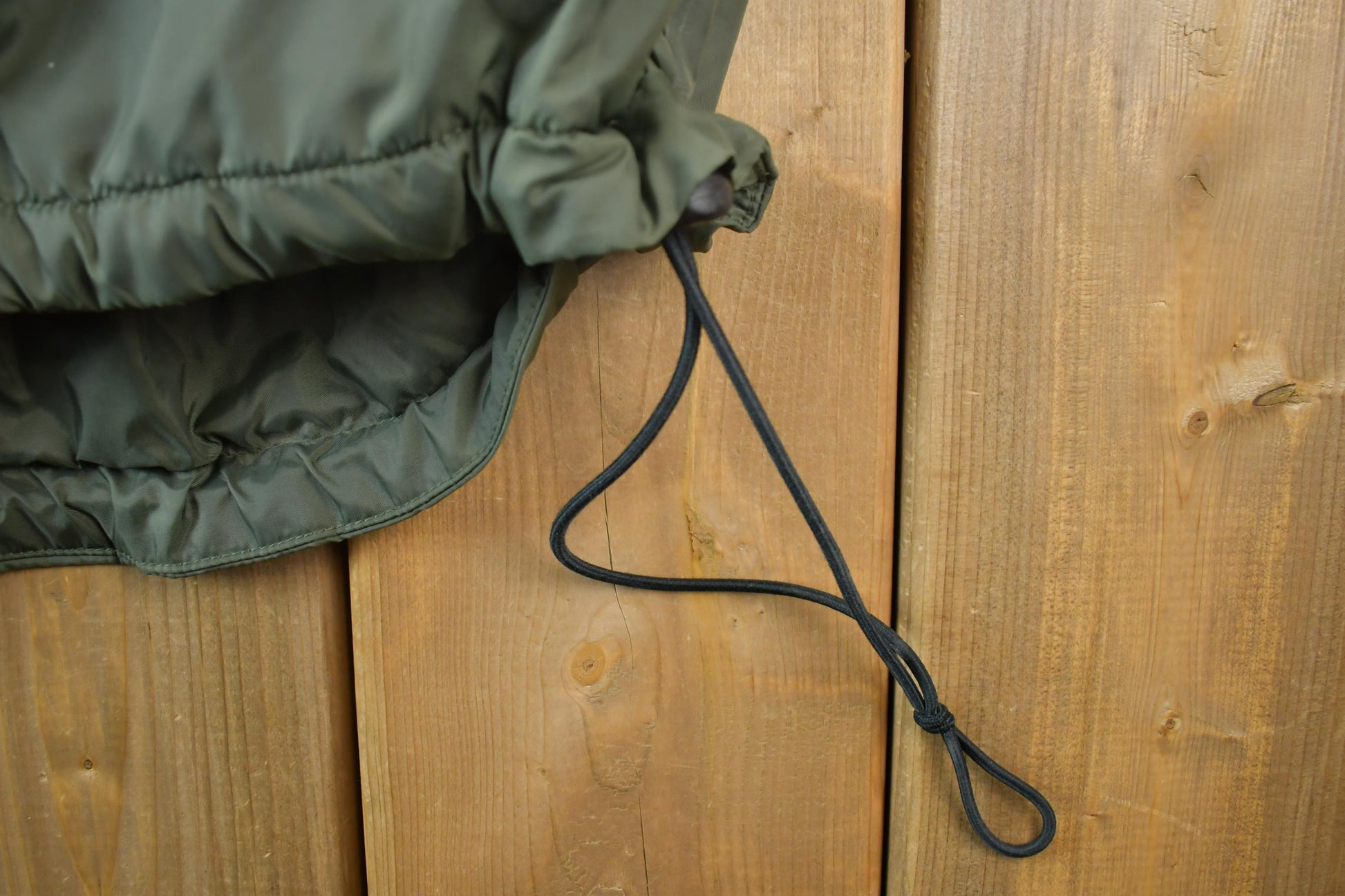 Vintage 1990s Nike Long Forest Green Heavy Windbreaker Jacket