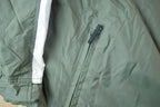 Vintage 1990s Nike Long Forest Green Heavy Windbreaker Jacket