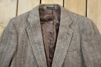 Vintage 1990s 100% Wool Button Up Dinner Jacket Made In Italy