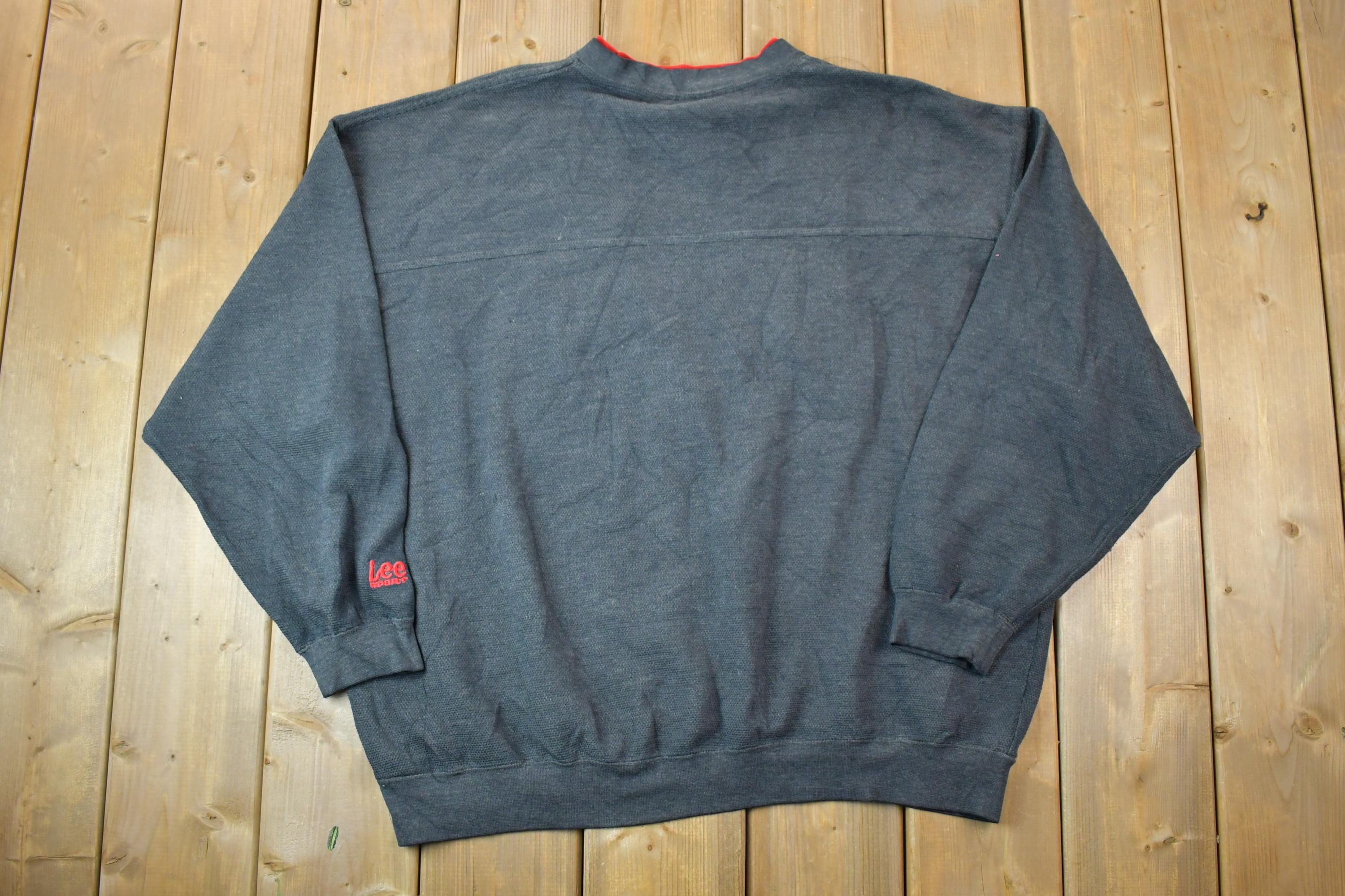 Vintage 1990s Chicago Bulls NBA Crewneck Lee Sport Sweatshirt