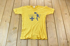 Vintage 1970s Single Stitch Koniz Volleyball Club Graphic T-Shirt