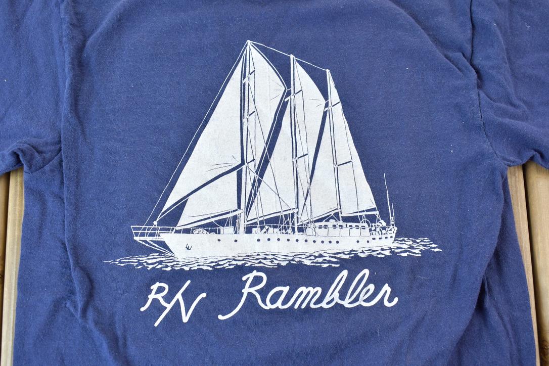 Vintage 1980s Single Stitch R