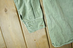 Vintage 1960s OG-107 US Military Sateen Jacket