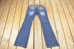 Vintage Y2K Miss Me Bedazzled Low Rise Jeans Size 26x33