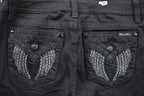 Vintage Y2K Miss Me Bedazzled Skinny Jeans Size 32x30