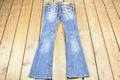 Vintage Y2K Miss Me Bedazzled Low Rise Jeans Size 26x32