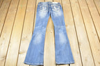 Vintage Y2K Miss Me Bedazzled Low Rise Jeans Size 26x32