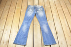 Vintage Y2K Miss Me Bedazzled Low Rise Jeans Size 28x30
