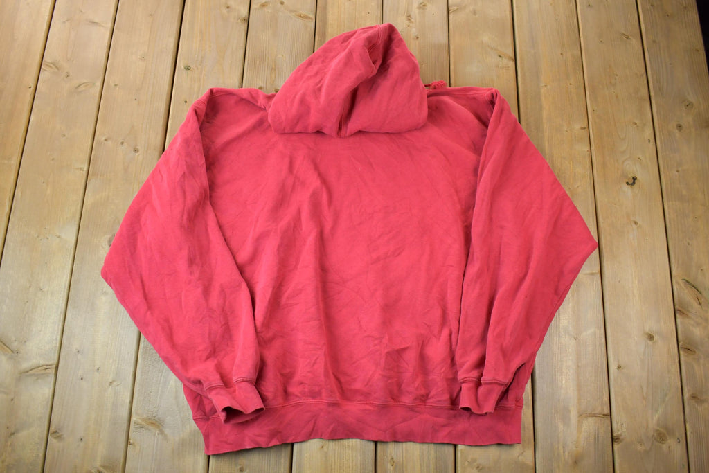 Vintage 1990s Nike Iowa State Embroidered Mini Swoosh Hoodie Sweatshirt