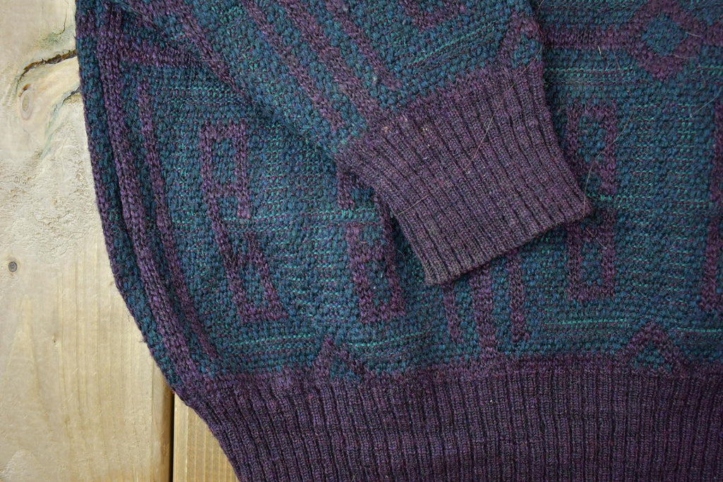 Vintage 1990s London Fog Knit Crewneck Sweater