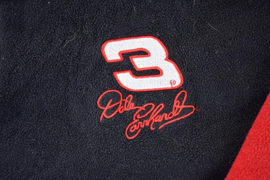 Vintage 1990s Dale Earnhardt The Intimidator 3 Winners circle Fleece Quarter Zip Sweater