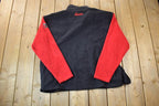 Vintage 1990s Dale Earnhardt The Intimidator 3 Winners circle Fleece Quarter Zip Sweater