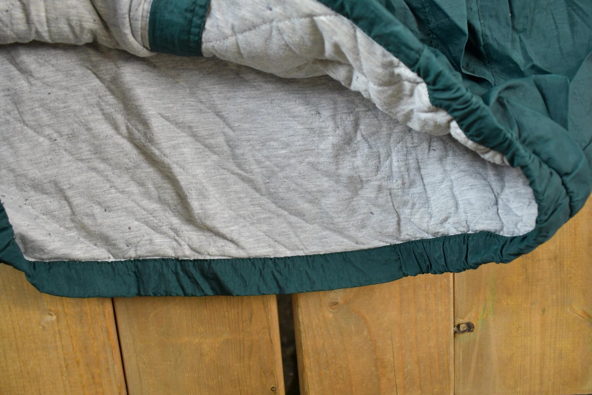 Vintage 1990s Nike Green Lined Windbreaker Jacket