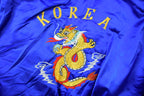 Vintage 1990s Korea Dragon Hooded Puffer Jacket