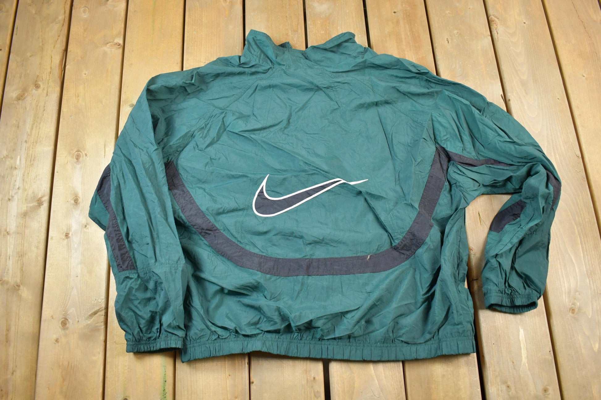 Vintage 1990s Nike Full Zip Windbreaker Jacket