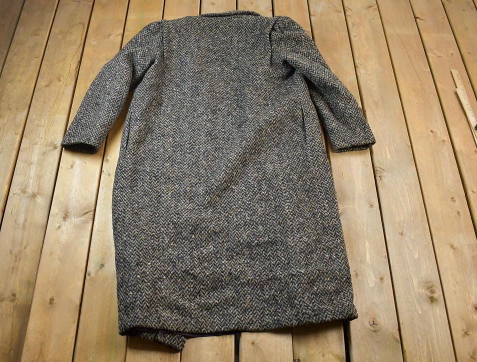 Vintage 1990s 100% Wool Button Up Dinner Jacket Made In USA