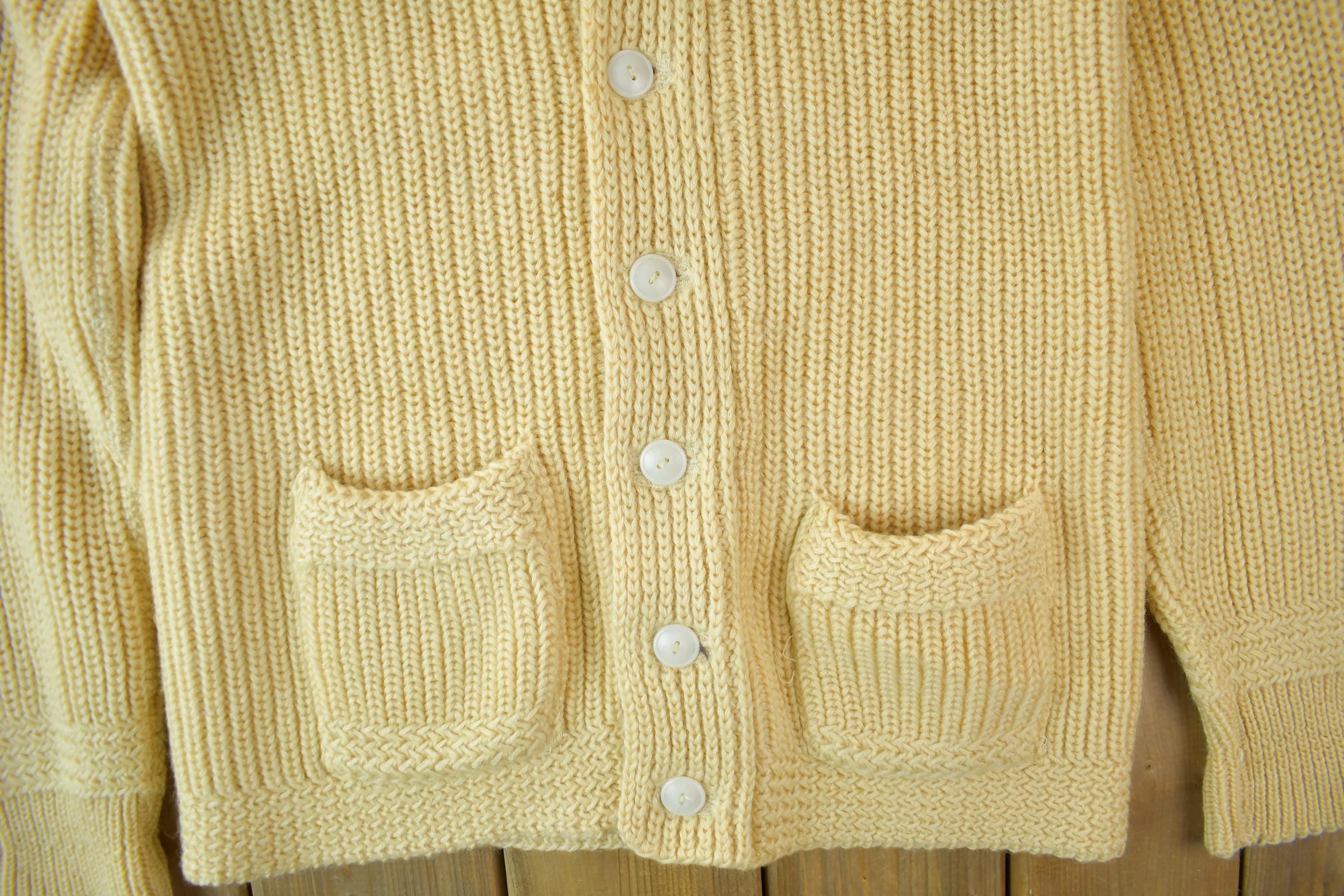 Vintage 1950s Curl-Rite Knit Curling Sweater