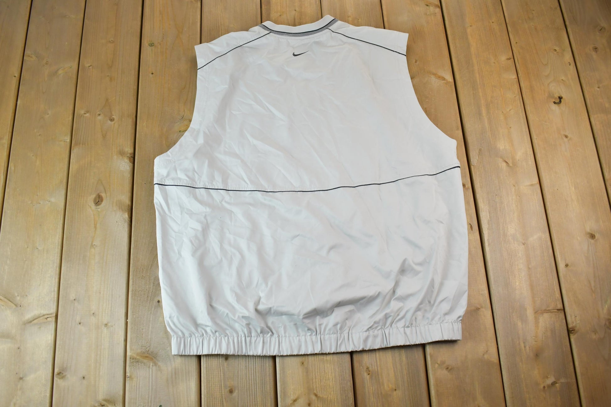 Vintage 1990s Nike Golf V Neck Windbreaker Vest