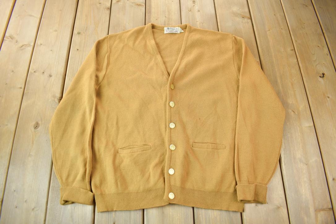 Vintage 1950s Birkdale Pure Wool Knit Cardigan Sweater